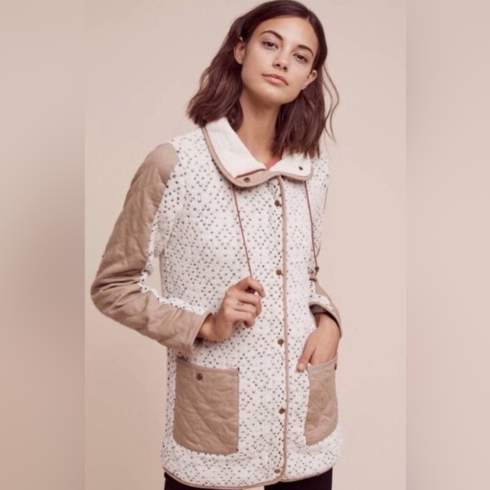Anthropologie lake placid sweater jacket size S